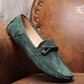 Men Suede Leather Loafers Shoes | Slip on Non-slip Driving Loafers for Men