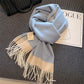 High-Quality 100% Wool Scarf | Women's Classic Soft Cashmere Muffler | EnigmaParis