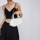 Women's Coffin Shaped Hobo Bag Halloween Chain Crossbody Bag PU Leather Top Handle Bag High Quality Handbags Fashion Sling Purse