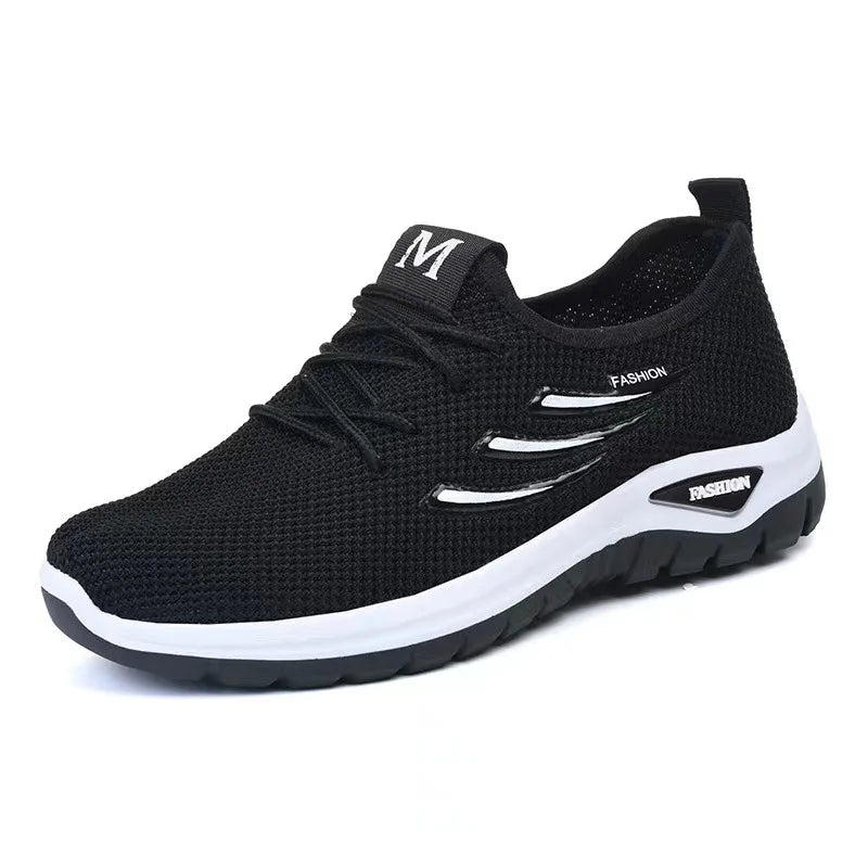 Women Mesh Breathable Casual Sneakers Lace-up Vulcanized Shoes Ladies Platform Sneakers Female Shoes Plus Size Zapatos De Mujer