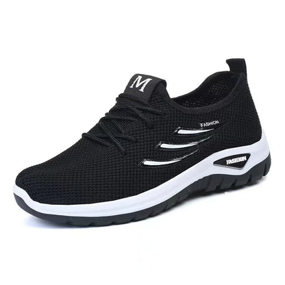 Women Mesh Breathable Casual Sneakers Lace-up Vulcanized Shoes Ladies Platform Sneakers Female Shoes Plus Size Zapatos De Mujer