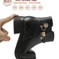 Soft Leather Women's Boots 2023 Spring Winter Thick Wool Lined Genuine Leather Woman Snow Boots Women Shoes Platform Boots botas