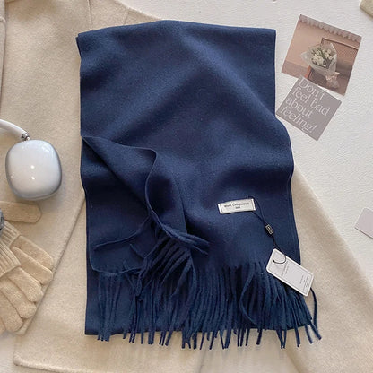 2024 Womens Winter Wool Scarf | Long Cashmere Shawl & Pashmina Wrap | EnigmaParis