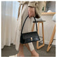 Luxury Brand Crossbody Bags for Women Fashion Design Underarm 2025 Woman Shoulder Bag Female Handbag and Purses Solid Color