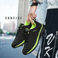 Men Running Walking Knit Shoes Fashion Casual Men Sneakers Breathable Sport Athletic Gym Lightweight Running Shoes
