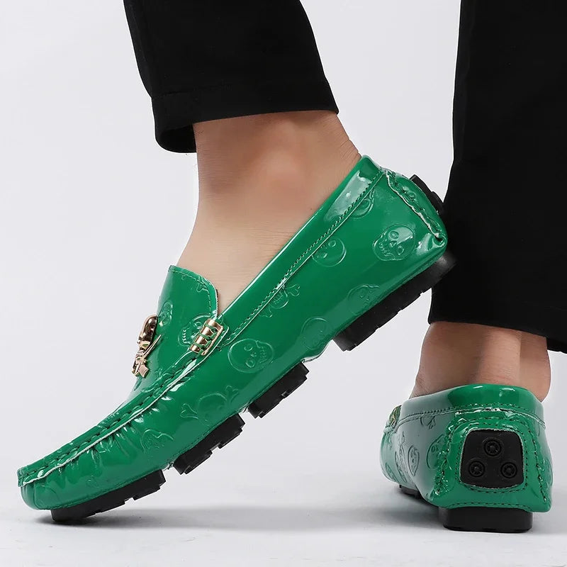 Loafers Men Casual Shoes | Handmade Lazy Shoes Men