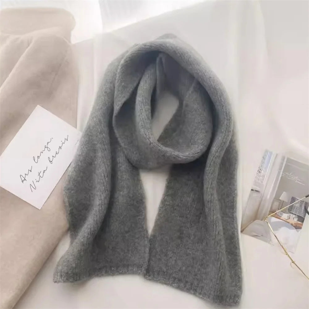 Cashmere Wool Blend Scarf | Fashionable & Breathable Women's Muffler | EnigmaParis
