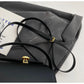 Classic Black Shoulder Bag Women's Versatile Retro Crossbody Square Bags 2024 New Large Capacity Textured Leather Flap Handbags