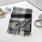 High-Quality 100% Wool Scarf | Women's Classic Soft Cashmere Muffler | EnigmaParis