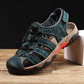 New Men's Sandals Soft Genuine Leather Sandals Shoes Men Large Size Outdoor Summer Shoes Comfort Beach Sandals Roman Men Shoes
