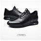 Invisible Height Increasing Leather Shoes