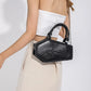 Women's Coffin Shaped Hobo Bag Halloween Chain Crossbody Bag PU Leather Top Handle Bag High Quality Handbags Fashion Sling Purse