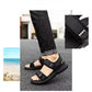A Pair of Non-Slip Men's Sandals for Summer New Wear-Resistant Breathable Simple White-Soled Men's Business Beach Shoes