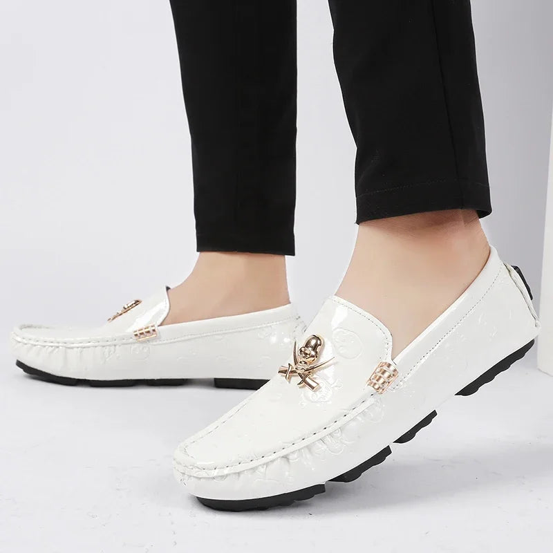 Loafers Men Casual Shoes | Handmade Lazy Shoes Men