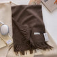 Luxury Cashmere Wool Winter Scarf | Warm Pashmina Shawl | Stylish Wrap for Women 2024
