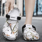 Flat Sandals Men Shoes 2025 | Slippers Men Garden Platform Sandals | Man Summer Sandals | Male Sneakers Outdoor Flip Flops Home Clogs