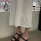 Open Toe High Heeled Sandals Women's 2023 Summer New Square Head Thick Heel Mid-heel Slippers