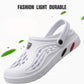 Summer Men Sandals | Light EVA Men's Casual Shoes | Hole Shoes Clogs | Outdoor Male Beach Flat Slippers