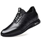 Invisible Height Increasing Leather Shoes