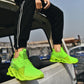 Sneakers Men Mesh Breathable Casual Men Shoes Unisex Light Soft Thick Sole Hole Couple Shoes Athletic Sneakers Women Shoes