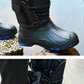 Winter Men's Outdoor Boots Warm Waterproof Snow Boots for Men Fishing Men's Non-slip Hiking Boots Male Sneakers Work