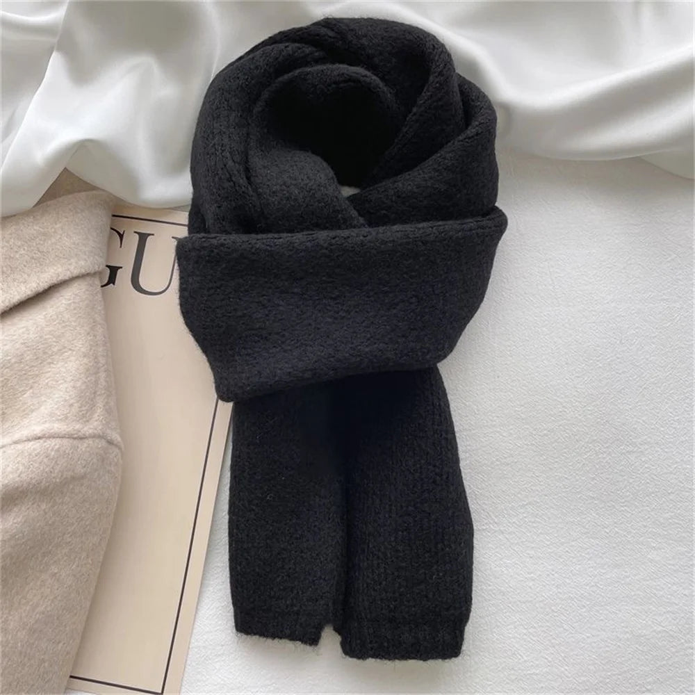 Cashmere Wool Blend Scarf | Fashionable & Breathable Women's Muffler | EnigmaParis