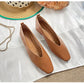 Woman Elegant Summer French Square Toe Green Mary Janes Cute Casual Flats Female Retro Shoes Low Heeled Soft Soled Flat Shoes
