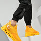 Sneakers Men Mesh Breathable Casual Men Shoes Unisex Light Soft Thick Sole Hole Couple Shoes Athletic Sneakers Women Shoes