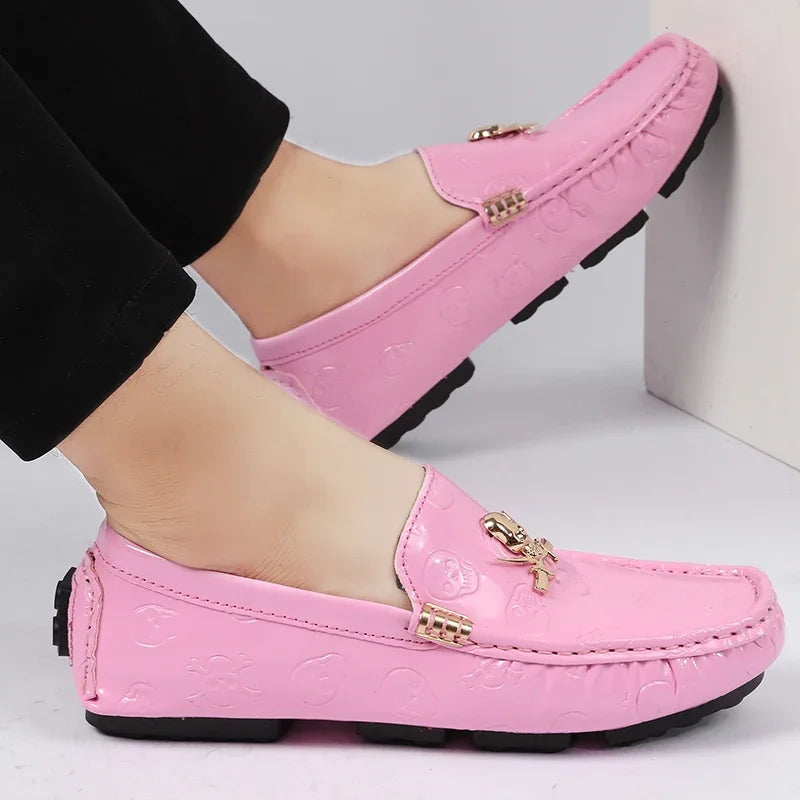 Loafers Men Casual Shoes | Handmade Lazy Shoes Men