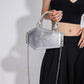 Women's Coffin Shaped Hobo Bag Halloween Chain Crossbody Bag PU Leather Top Handle Bag High Quality Handbags Fashion Sling Purse