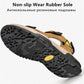 New Men's Sandals Soft Genuine Leather Sandals Shoes Men Large Size Outdoor Summer Shoes Comfort Beach Sandals Roman Men Shoes