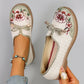 Spring and Autumn New Products, New Chinese style Women's Printed Breathable, Simple, Fashionable Lazy Shoes, One Step Flat Shoe