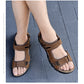 Summer Men's Leather Sandals Outdoor Resort Beach Shoes Soft Rubber Lightweight Hiking Shoes Anti-slip Wear-resistant Flip Flops