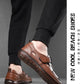 Leather Sandals Baotou 2025 Summer New Genuine Leather Breathable Hollow Porous Shoes Men's Tendon Soft Bottom Middle-Aged Dad S