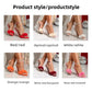 Summer 2025 Women's Fairy Tale Toe-Open Crystal Rhinestone High Heel Sandals Rubber Sole Square Toe Bridal Shoes