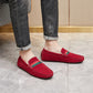 Men Suede Loafers | Comfortable Slip on Moccasins