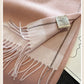 High-Quality 100% Wool Scarf | Women's Classic Soft Cashmere Muffler | EnigmaParis