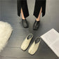 New Fashion Tabi Ninja Flats Leather Split Toe Flat Shoes Woman Cozy Loafers Female Casual Low Heels Ladies Muller Shoes