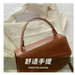 High Quality PU Leather Handbag Purse Women's Bag Solid Color Shoulder Crossbody Bags Lady Messenger Small Tote for Women Girls