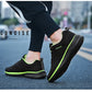 Men Running Walking Knit Shoes Fashion Casual Men Sneakers Breathable Sport Athletic Gym Lightweight Running Shoes