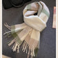 High-Quality 100% Wool Scarf | Women's Classic Soft Cashmere Muffler | EnigmaParis
