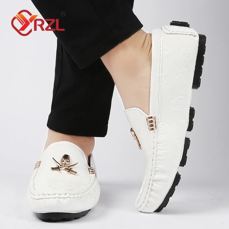 Loafers Men Casual Shoes | Handmade Lazy Shoes Men
