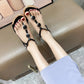Women Sandals 2024 New Summer Casual Flat Sandals Flip Flops Luxury Designer Fashion Shoes Women Open Toe Daily Sandals Women