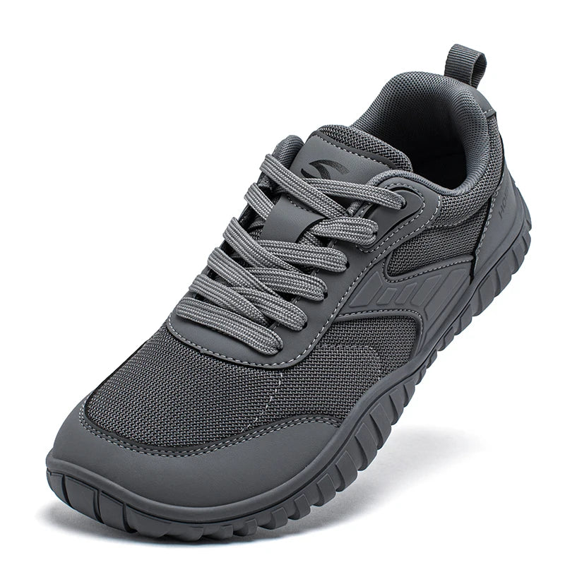 Wide Toe Shoes Mens Womens Artificial Leather Running Sneakers