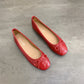 Women Flat Heel Outdoor Casual Mary Jane Red New  Flat Shoes Fashion Shallow Slip On Ladies Elegant Ballerinas Soft Shoes