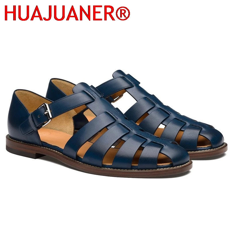 Summer Men's Leather Sandals