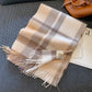 High-Quality 100% Wool Scarf | Women's Classic Soft Cashmere Muffler | EnigmaParis