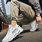 Sneakers Men Mesh Breathable Casual Men Shoes Unisex Light Soft Thick Sole Hole Couple Shoes Athletic Sneakers Women Shoes