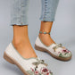 Spring and Autumn New Products, New Chinese style Women's Printed Breathable, Simple, Fashionable Lazy Shoes, One Step Flat Shoe