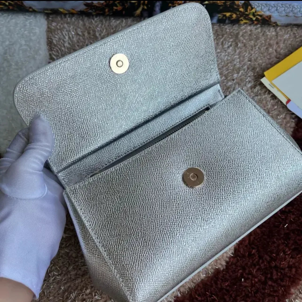 2025 New Hand Print Cowhide Bags For Women Luxury Designer Shoulder Bag Fashion Ladies Handbags